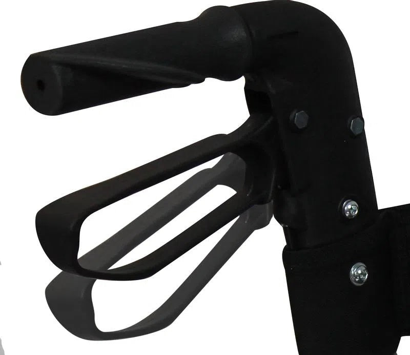 Andadera Plegable Híbrida con Ruedas, Asiento y Altura Regulable Handy