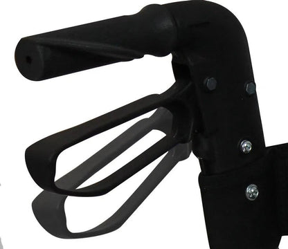 Andadera Plegable Híbrida con Ruedas, Asiento y Altura Regulable Handy