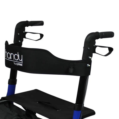 Andadera Plegable Híbrida con Ruedas, Asiento y Altura Regulable Handy