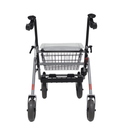 Andadera Plegable de Acero con Recubrimiento y Frenos Seguros AN11G Handy