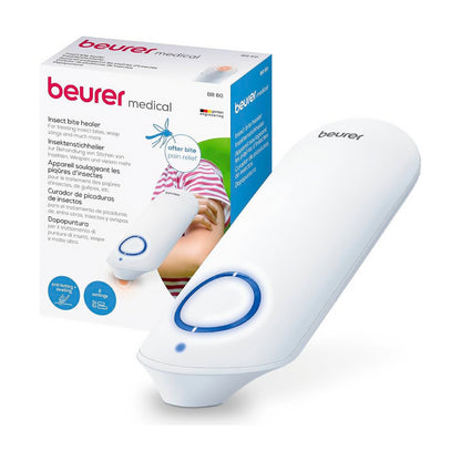 Aparato para tratamiento de picadura de mosquito, reduce el ardor en picadura de zancudo inflamada BR60 Beurer