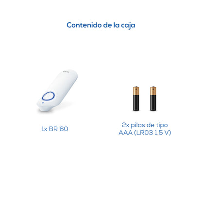 Aparato para tratamiento de picadura de mosquito, reduce el ardor en picadura de zancudo inflamada BR60 Beurer