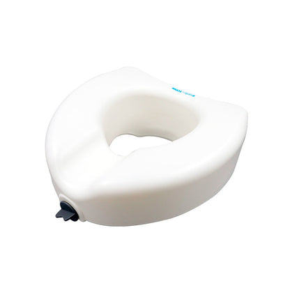 Asiento de inodoro con 12 cm de elevación estilo americano | soporte estable e instalación sencilla Handy