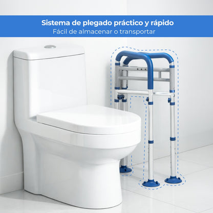 Barra de Apoyo para Baño AWC06 | Agarradera de Seguridad Antiderrapante de Acero | Handy