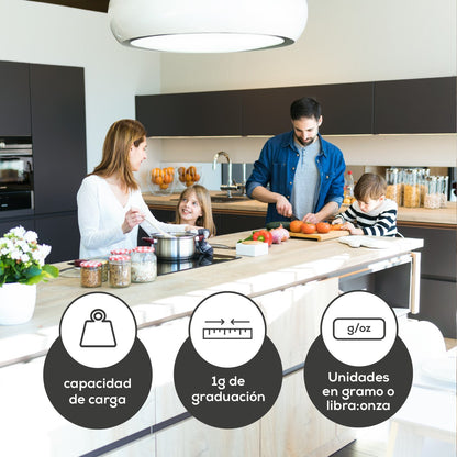 Báscula de Cocina KS54 Digital Gramera de Acero Inoxidable / KS54 Marca Beurer