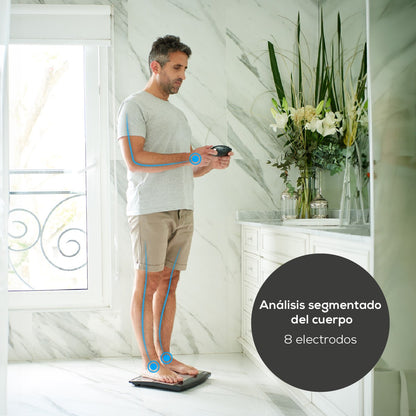 Báscula Diagnóstica BF105 de Cuerpo Completo con Bluetooth y 8 Electrodos para una Mayor Exactitud / BF105 Marcar Beurer