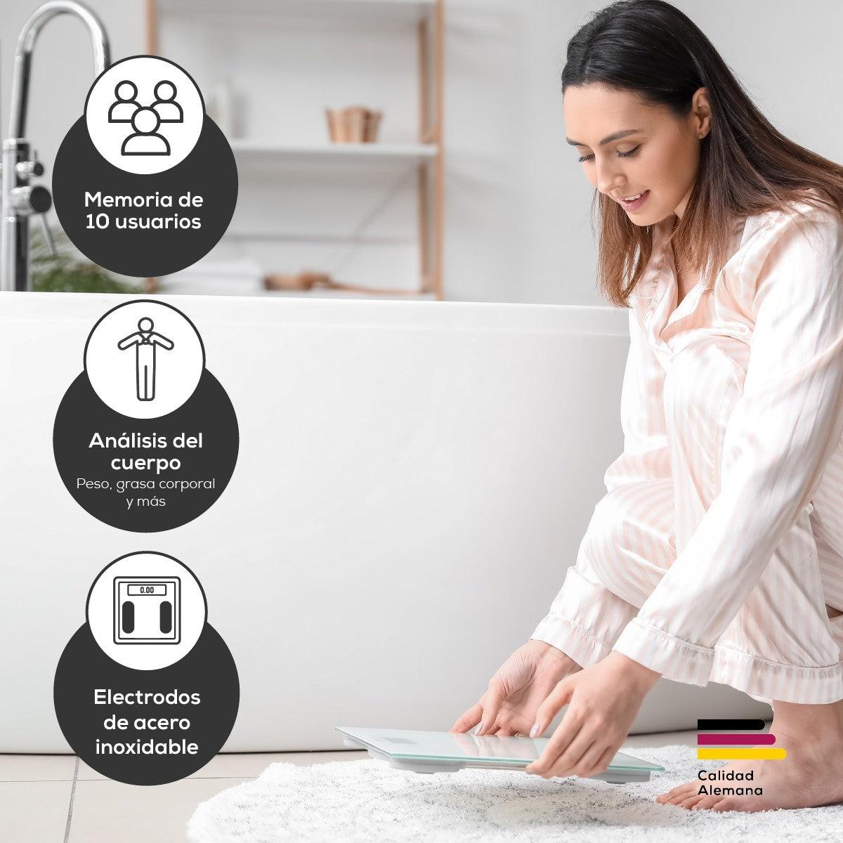 Báscula diagnóstica con pantalla extragrande BF183 Beurer