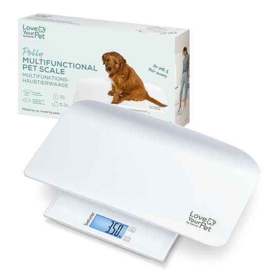 Báscula Multifuncional para Perros, Gatos y Humanos "Polly" PP170 Beurer