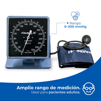 Baumanómetro Aneroide con Manómetro de Alta Calidad y Diseño Ergonómico Checkatek