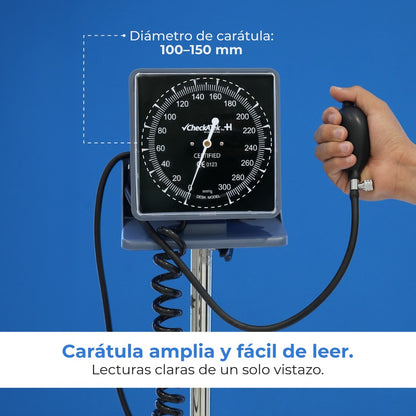 Baumanómetro Aneroide con Manómetro de Alta Calidad y Diseño Ergonómico Checkatek