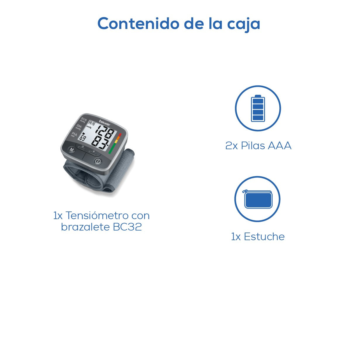Baumanómetro automático con memoria inteligente BC32 Beurer