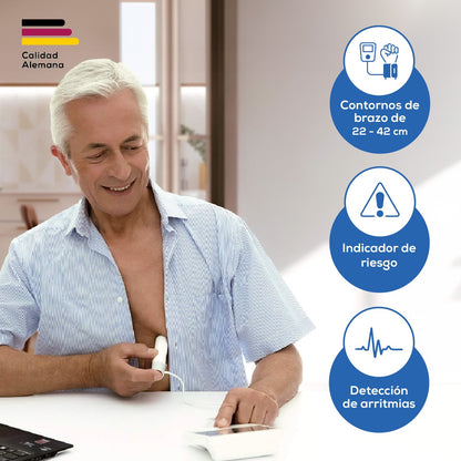 Baumanómetro digital brazo ECG | Presión Arterial y Pulso Beurer