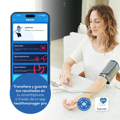 Baumanómetro Digital de Brazo Beurer hasta 42 cm Medición Automática BM28 Beurer