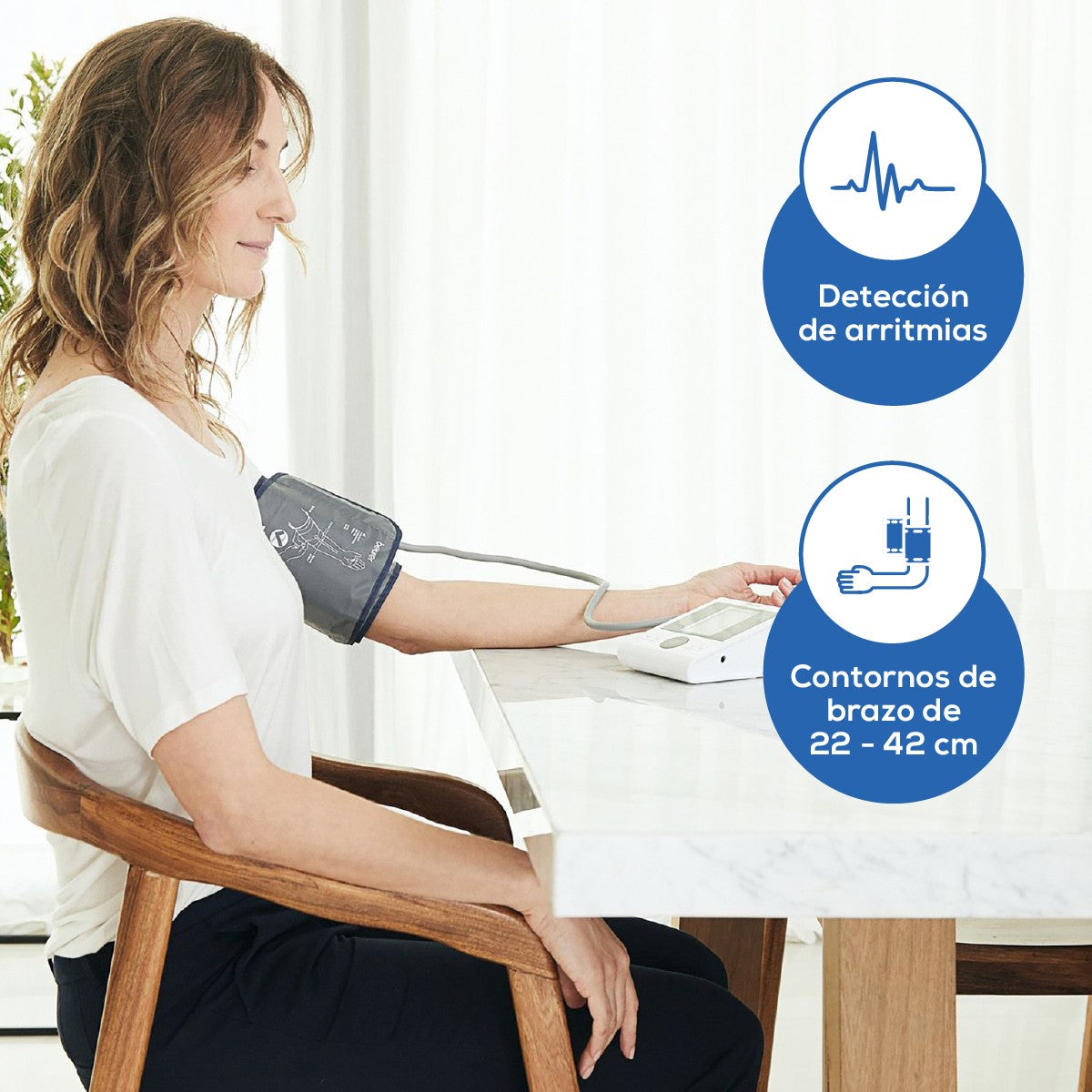Baumanómetro Digital de Brazo Beurer hasta 42 cm Medición Automática BM28 Beurer