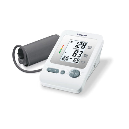 Baumanómetro Digital de Brazo BM26 | Monitor de Presión con Indicador de Riesgo y Detección de Ritmos Irregulares Beurer