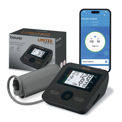 Baumanómetro Digital de Brazo BM27 Pantalla XL con Indicador de Riesgo Beurer