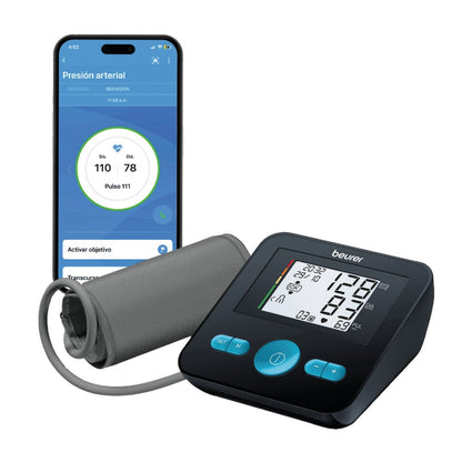 Baumanómetro Digital de Brazo BM27 Pantalla XL con Indicador de Riesgo Beurer