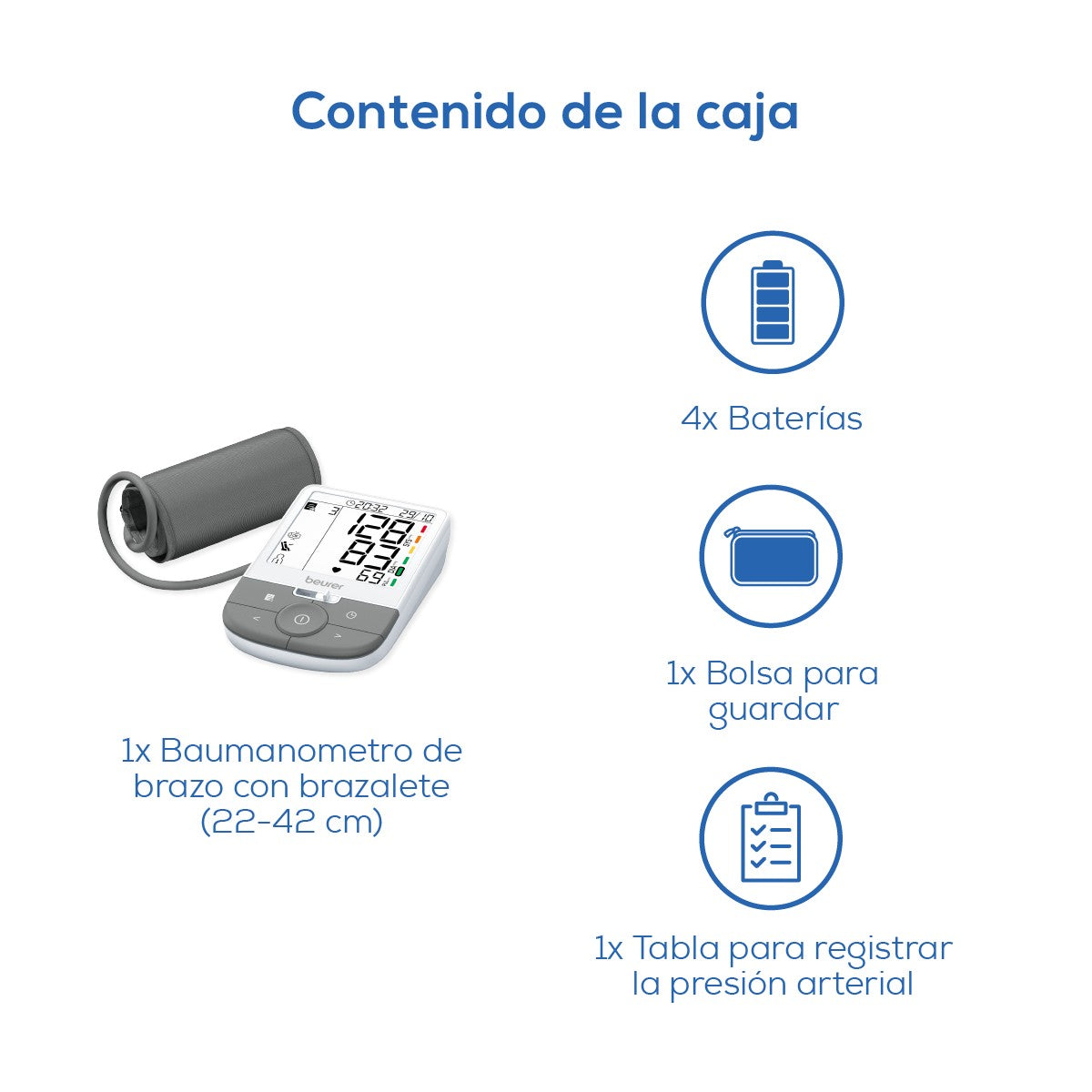 Baumanómetro digital de brazo BM53 Beurer