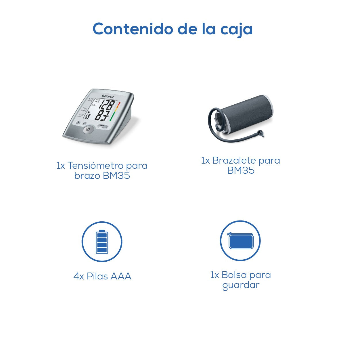 Baumanómetro Digital de Escritorio BM35 Beurer