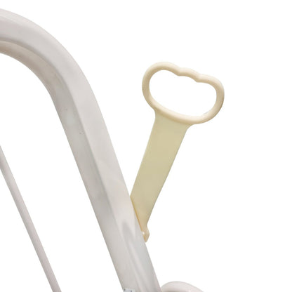 Cama hospitalaria de acero esmaltado de alta resistencia plegable con 10 niveles de altura para respaldo y 5 para reposapiernas con soporte de hasta 130 KG