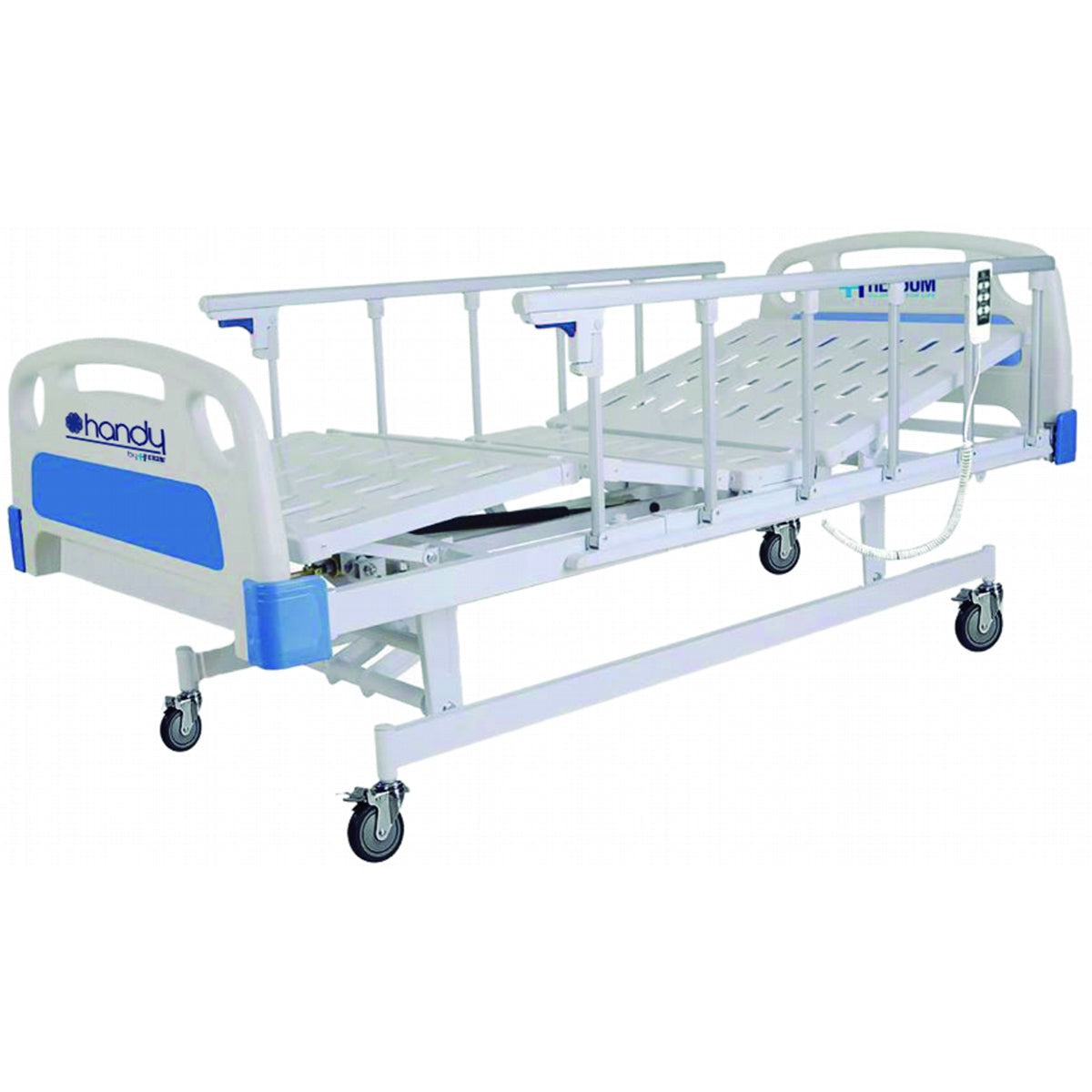 Cama Hospitalaria Eléctrica de 3 Posiciones con Base Semisólida Handy