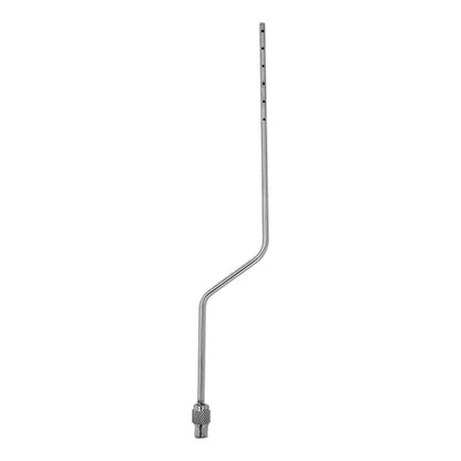 Cánula Multi Perforaciones Tipo Bayoneta | Acero Inoxidable