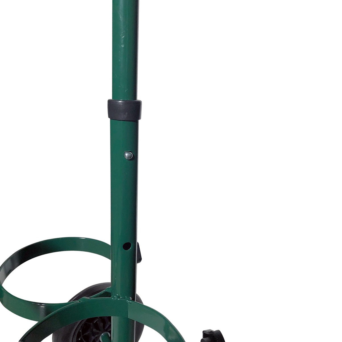 Carrito porta cilindros de oxígeno doble con ruedas resistentes empuñadura de PVC ajustable y altura regulable Handy