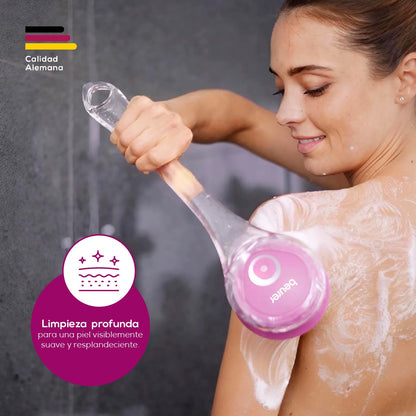 Cepillo corporal para limpieza en profundidad con mango extraíble FC55 Beurer