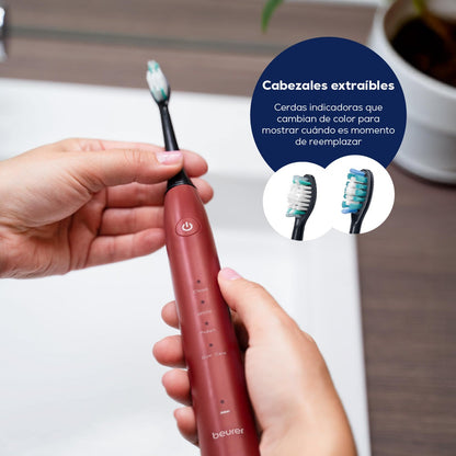 Cepillo de dientes eléctrico sónico SC30BF2025 limited edition cherry Beurer