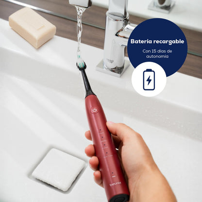 Cepillo de dientes eléctrico sónico SC30BF2025 limited edition cherry Beurer