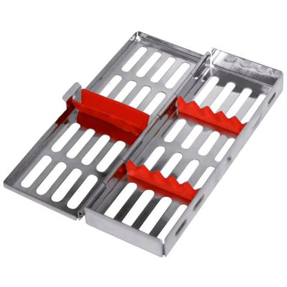 Charola de Esterilización con Soporte Interno | Acero inoxidable de alta calidad