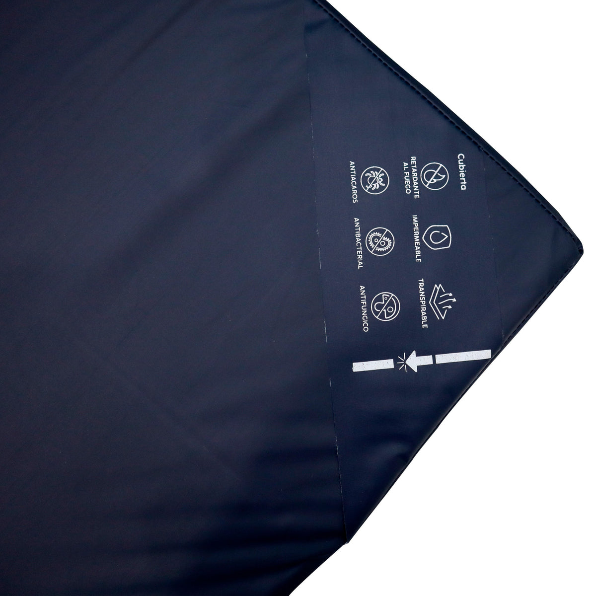 Colchón para Cama de Hospital con 4 Secciones de Espuma de Poliuretano Handy