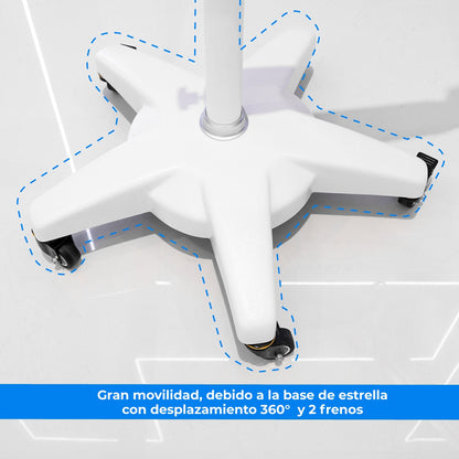 Colposcopio con Brazo Pantográfico LED + Colpocámara HDMI 2K - Kit Colposcopio CO-LED1 Marca Microgyn