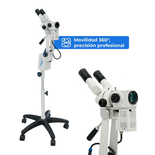 Colposcopio de pedestal con luz LED MicroGyn