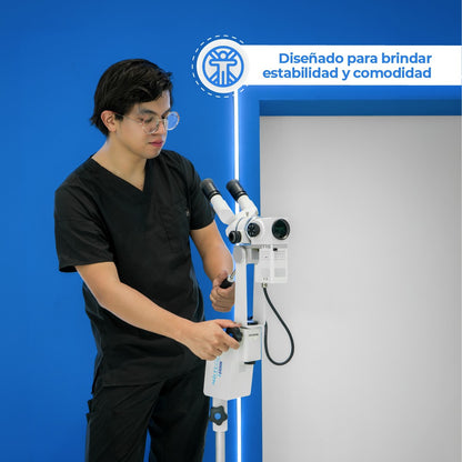 Colposcopio de pedestal con luz LED MicroGyn