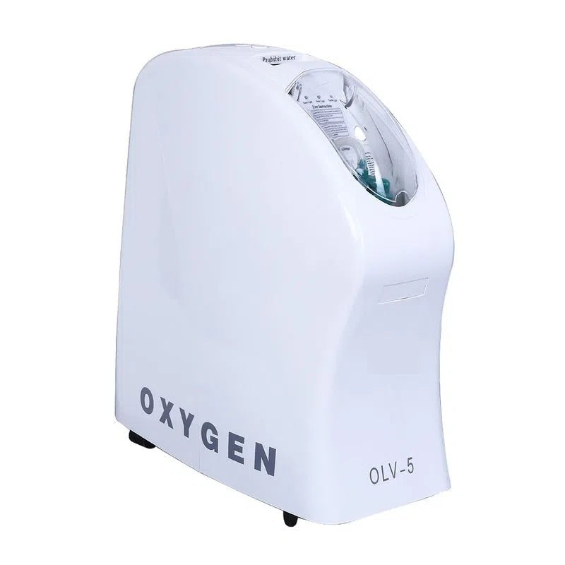 Concentrador de Oxígeno 5L Grado Médico | Flujo Ajustable Handy