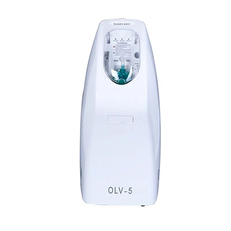 Concentrador de Oxígeno 5L Grado Médico | Flujo Ajustable Handy