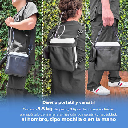 Concentrador de Oxígeno Portátil 6 L/min 8F-2A) Handy