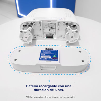 Concentrador de Oxígeno Portátil 7F-7 de Hasta 3.5 L/min con Batería Recargable Handy