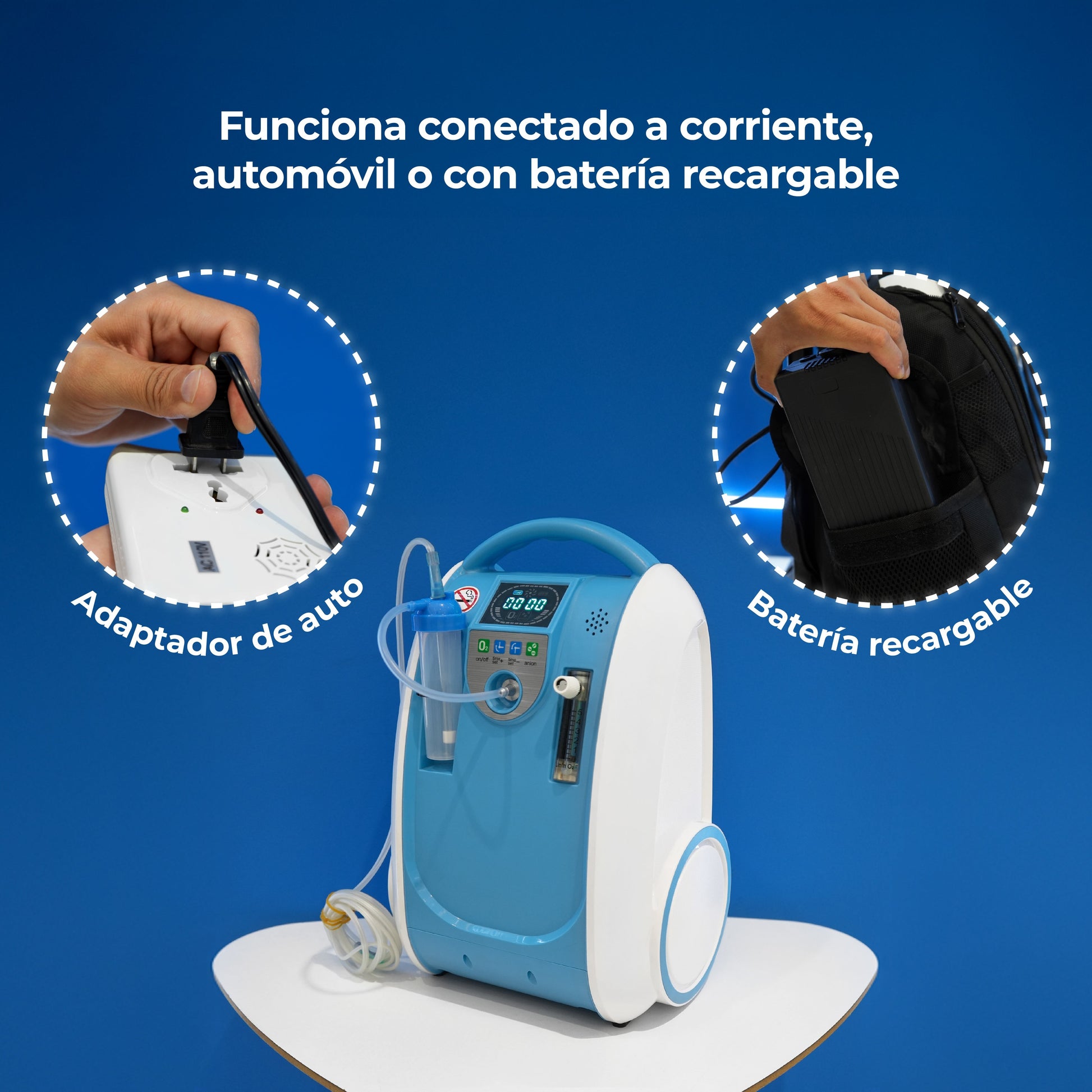 Concentrador portátil 3 L Handy OLV-B1