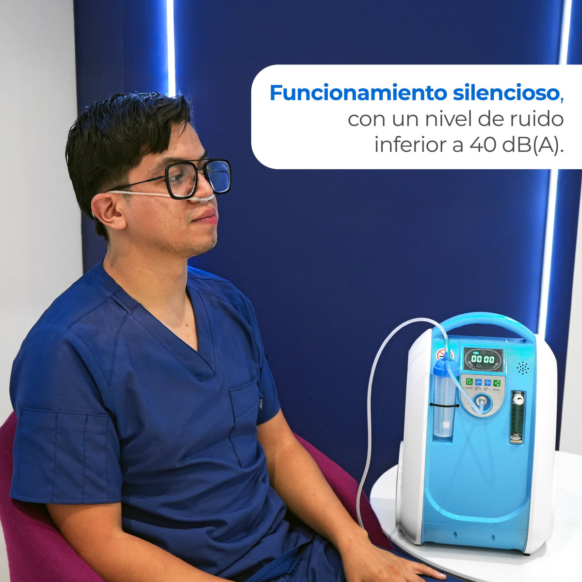 Concentrador portátil 3 L Handy OLV-B1
