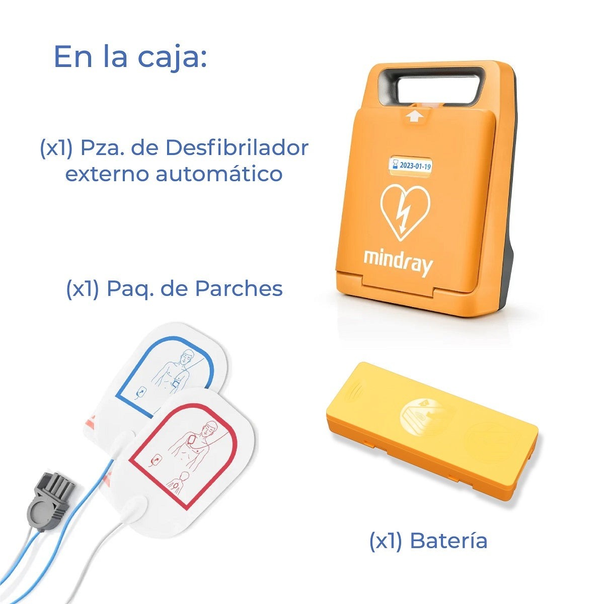 Desfibrilador Externo Automático (DEA) Mindray C1A | Uso Profesional Mindray