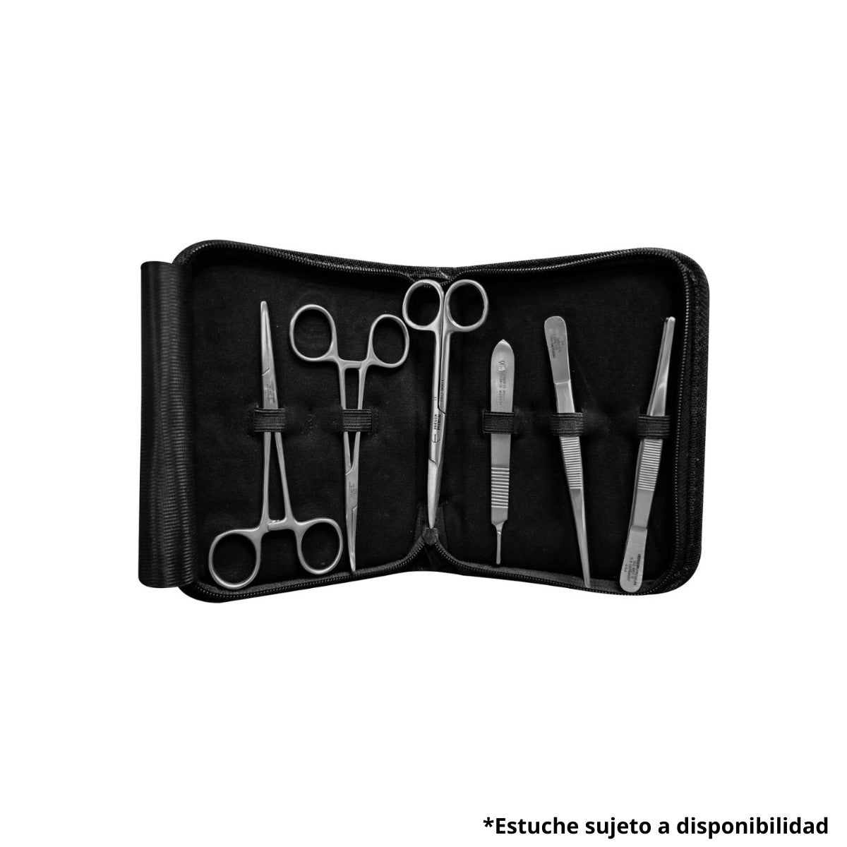 Equipo de asepsia de 6 piezas de Alta Calidad | Acero inoxidable