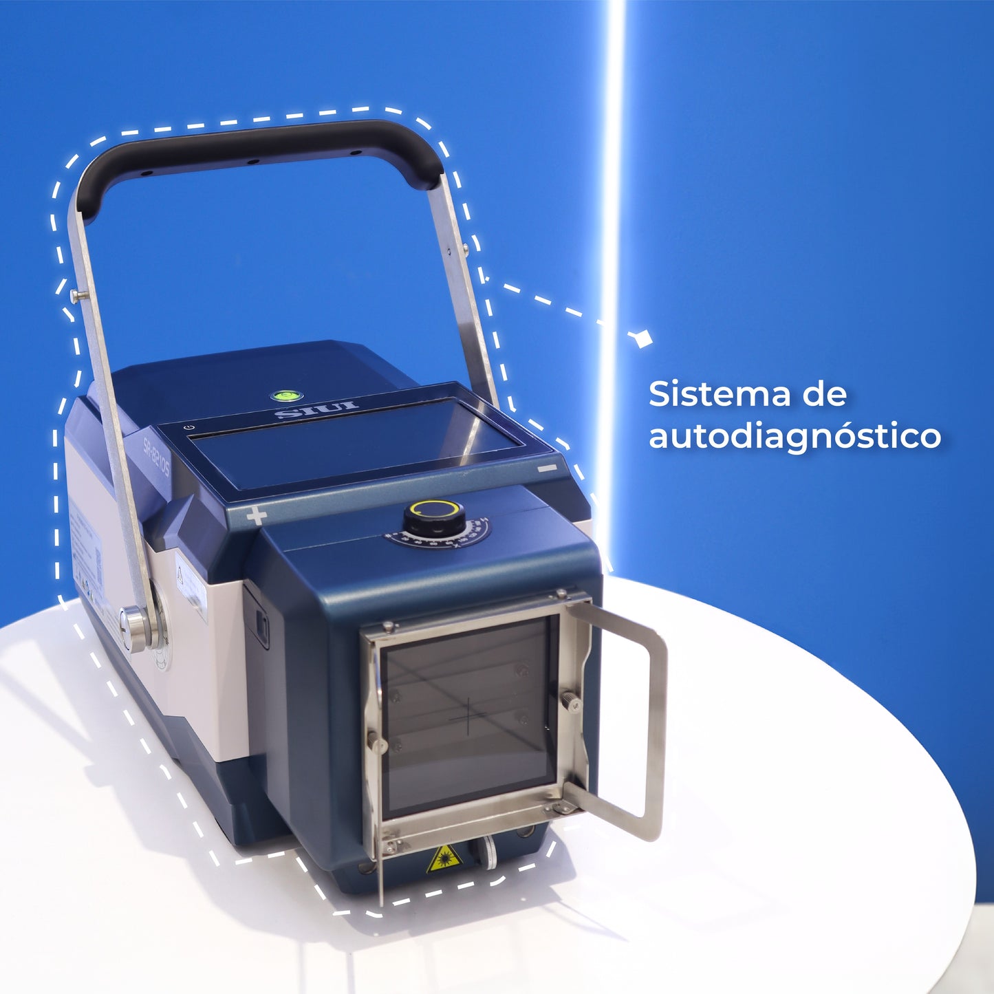 Equipo de Rayos X Portátil con Batería Recargable | Uso Humano | Serie DRX3 | Ligero y Portátil SIUI