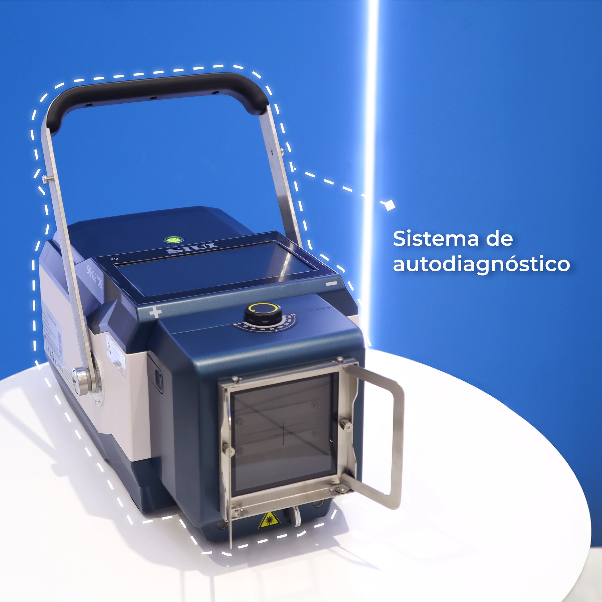 Equipo de Rayos X Portátil con Batería Recargable | Uso Humano | Serie DRX3 | Ligero y Portátil SIUI