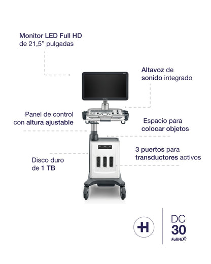Equipo de ultrasonido DC30 Full HD Mindray