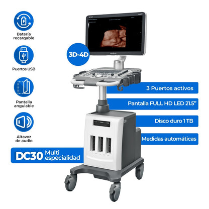 Equipo de ultrasonido DC30 Full HD Mindray