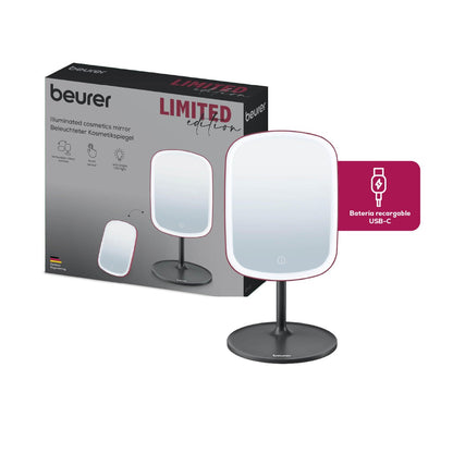 Espejo cosmético con iluminación BS47 limited edition cherry Beurer