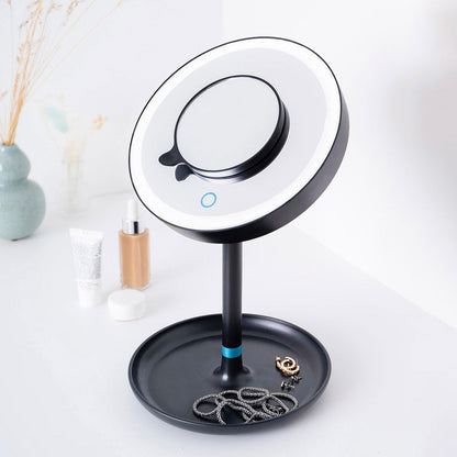 Espejo para Maquillarse con Luz LED y Sensor Touch, Incluye Espejo Magnético Extra de 5 Aumentos / BS45BF23 Beurer®