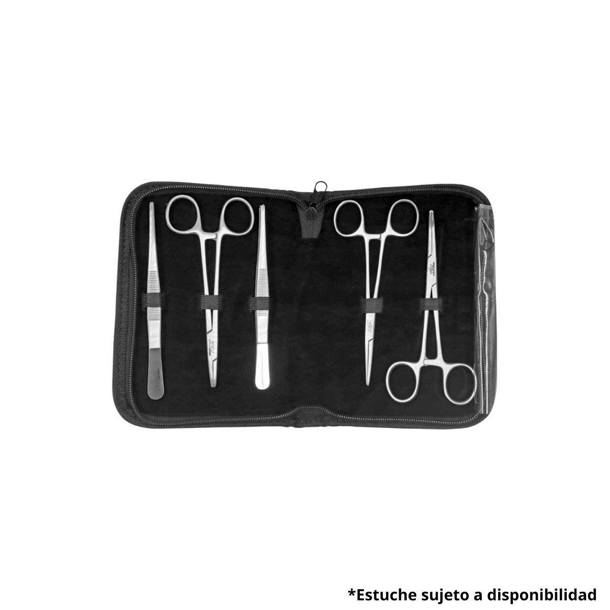 Estuche de Sutura con 5 piezas | Acero inoxidable